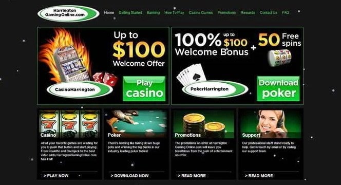 Harrington Casino Bonuses