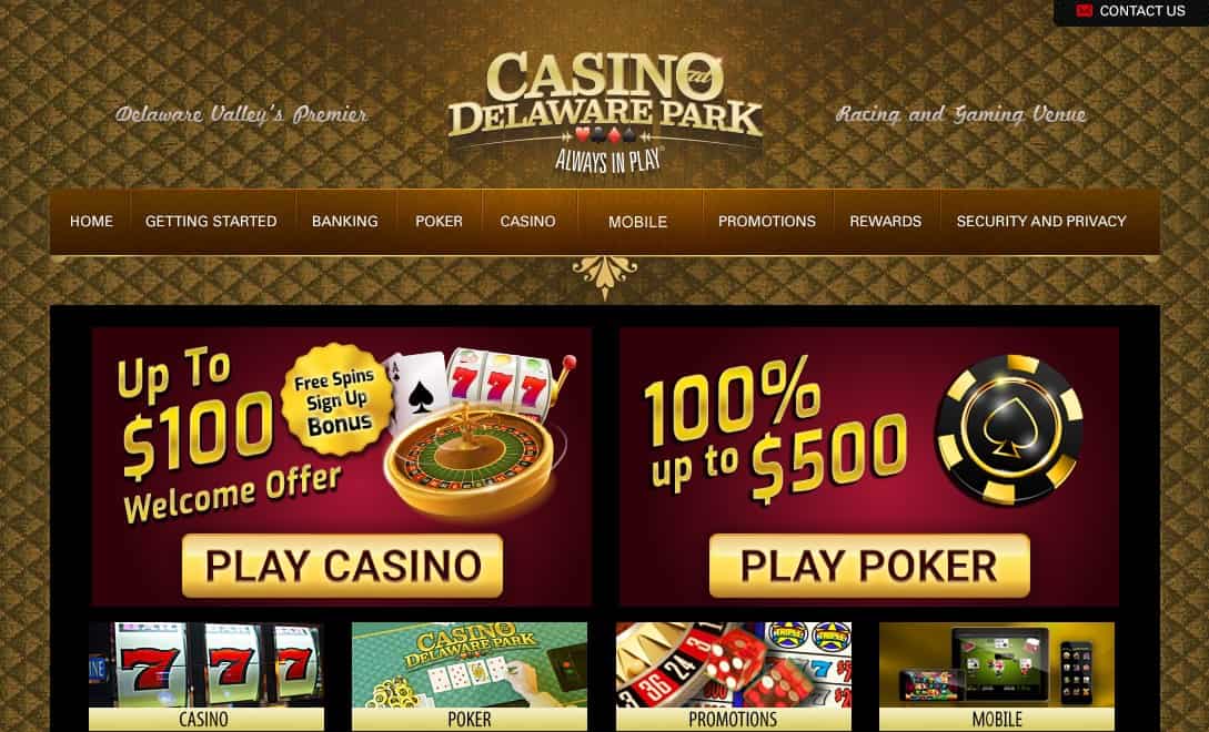 delaware park casino free drinks